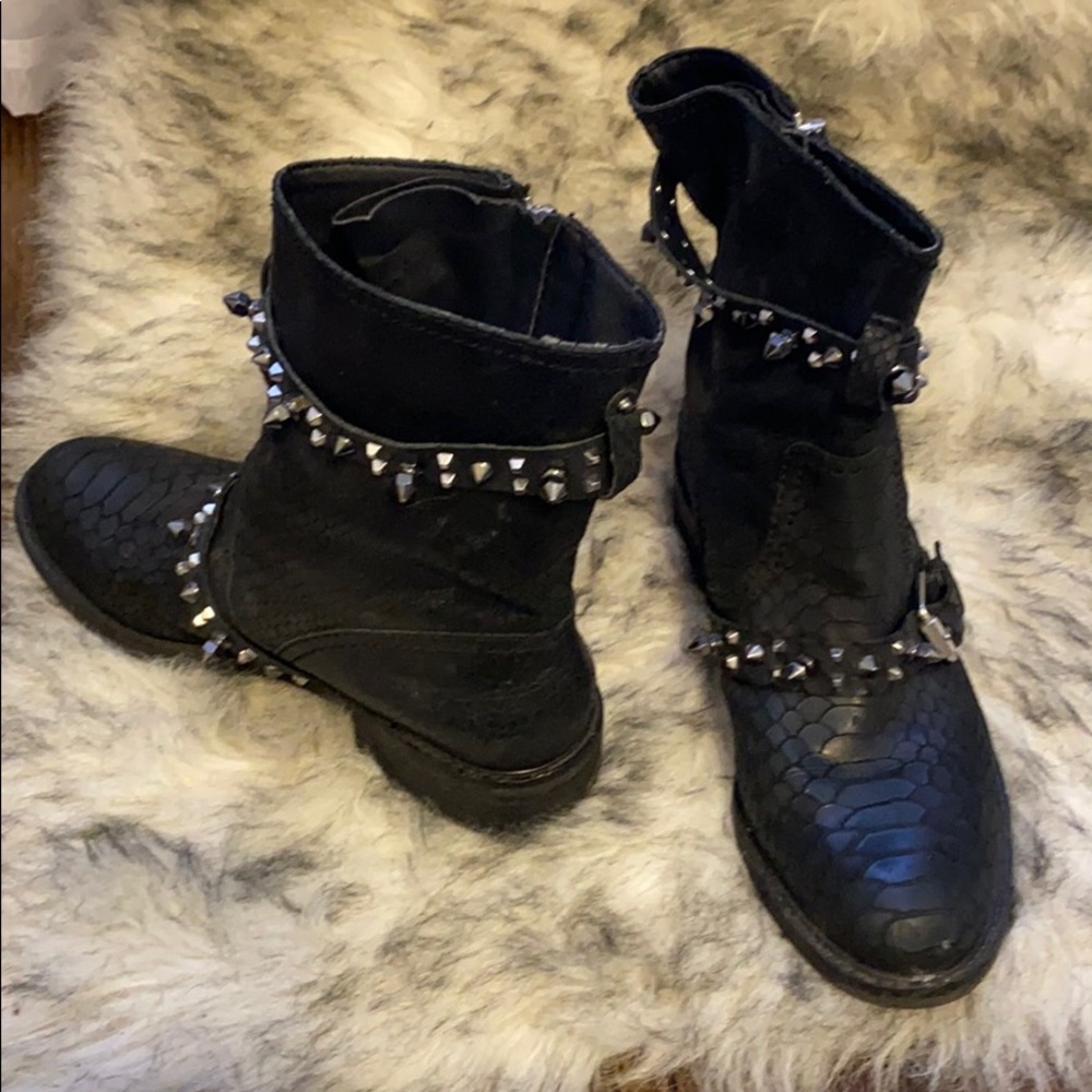 Sam Edelman Adele spike boots sz 10